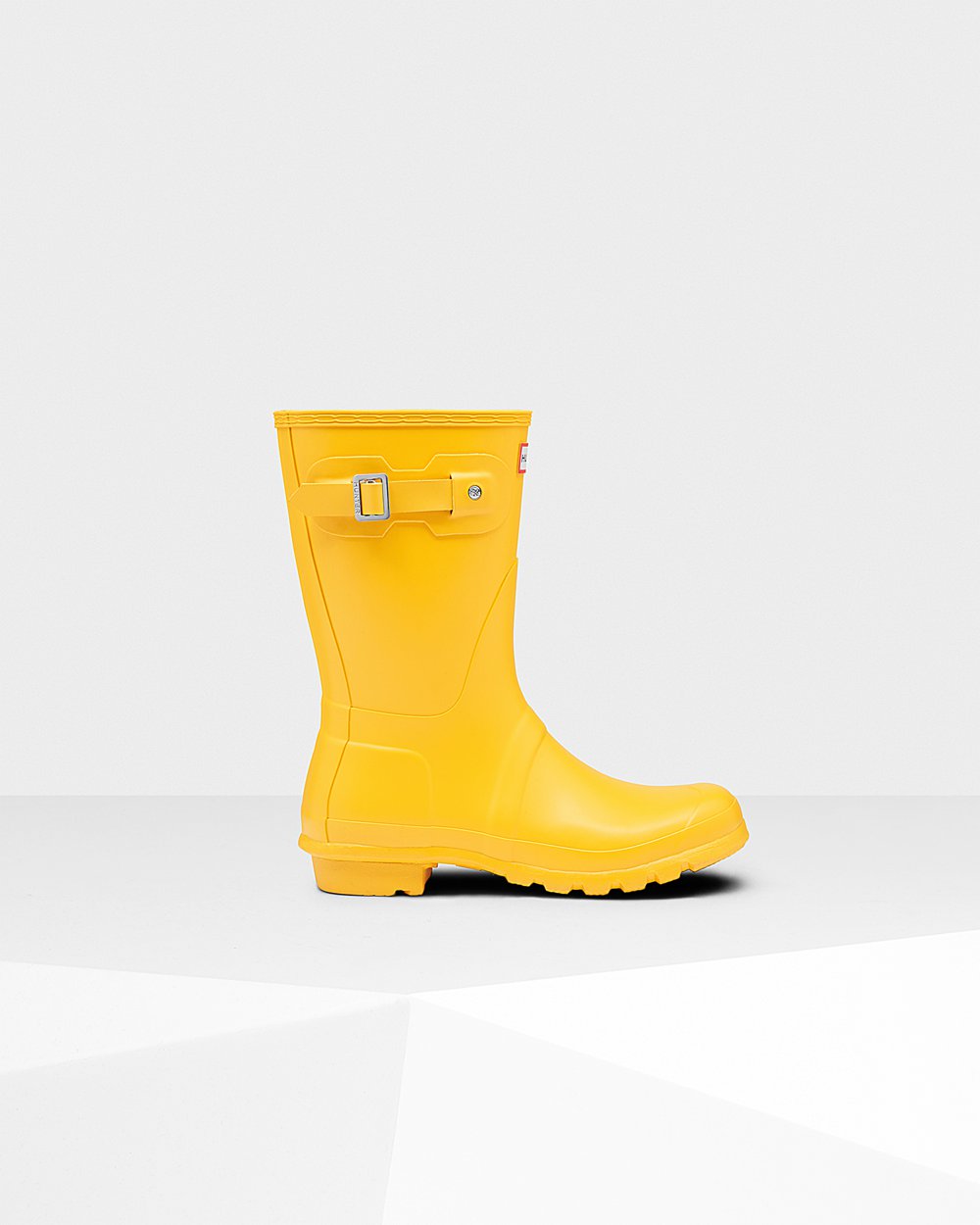 Botas De Cortas Hunter Mujer Original - Amarillo - Argentina 4628VBFNI